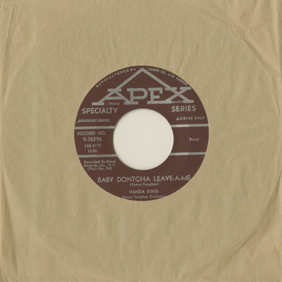 Baby Dontcha Leave-A-Me / Kiss After Kiss