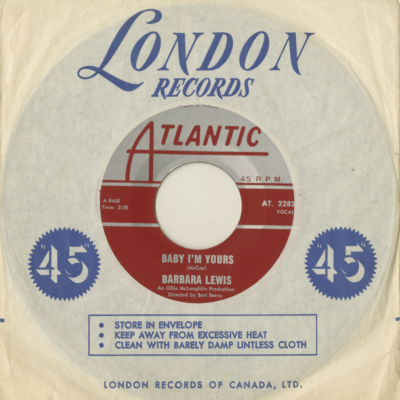 Baby I'm Yours / I Say Love (1965)