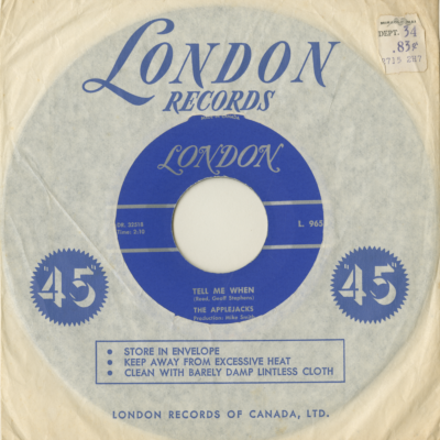 Baby Jane / Tell Me When (1964)