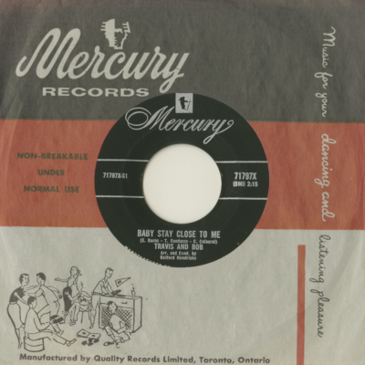 Baby Stay Close To Me / Give Your Love To Me (1961)