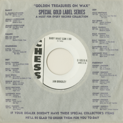 Baby What Can I Do / These Tears (1963)
