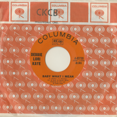 Baby What I Mean / The Iron Cross