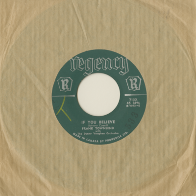 Baby, I've Got A Crush On You / If You Believe (1958)