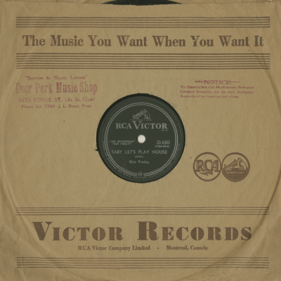 Baby, Let's Play House / I'm Left, You're Right, She's Gone (1955)