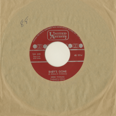 Baby's Gone / Stand By Me (1963)