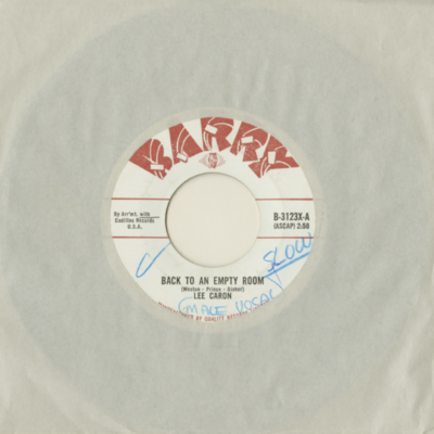 Back To An Empty Room / Angry (1962)