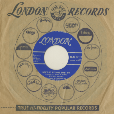 Back To School / Don't Go My Love, Don't Go (1960)