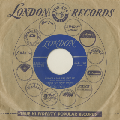 Back To School Again / I've Got A Dog Who Loves Me (1957)