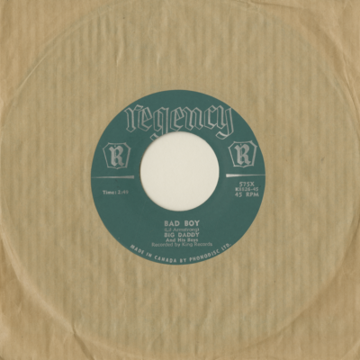 Bacon Fat / Bad Boy (1956)