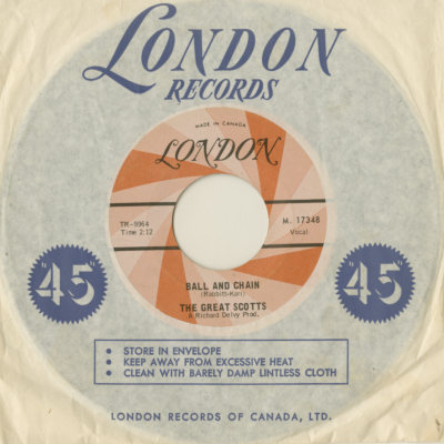 Ball And Chain / Run Run For Your Life (1966)