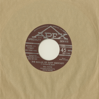 Ballad Of Davy Crockett / Farewell