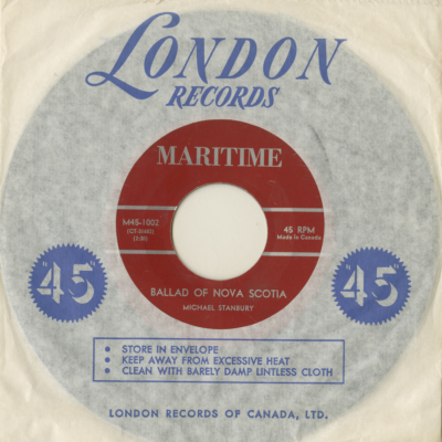 Ballad Of Nova Scotia / Green Rocky Road