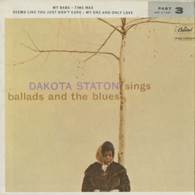 Dakota Staton Sings Ballads And The Blues Part 3 (1960)
