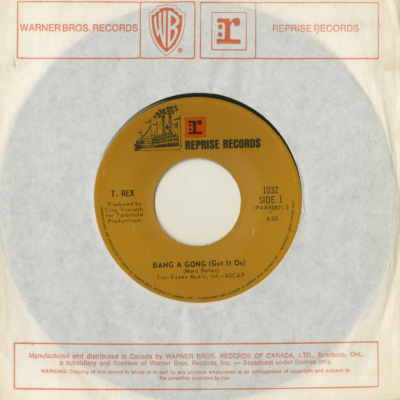 Bang A Gong / Raw Ramp (1971)