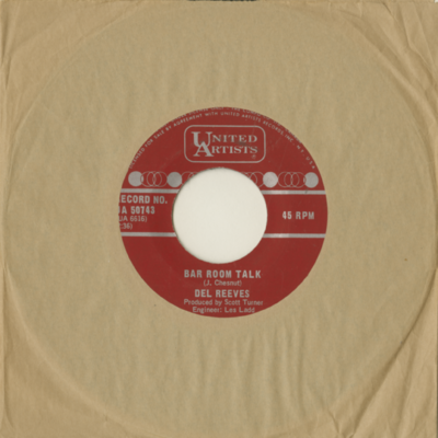 Bar Room Talk / I'm Not Through Leaving You