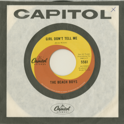 Barbara Ann / Girl Don't Tell Me