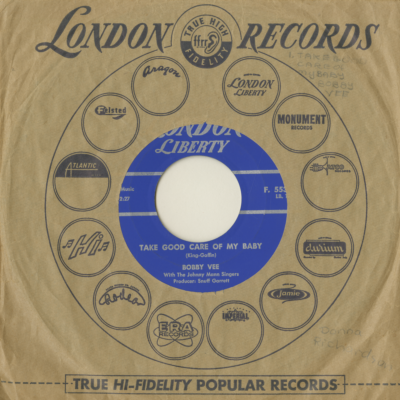 Bashful Bob / Take Good Care Of My Baby