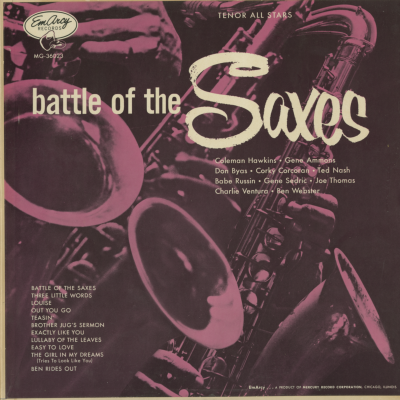 Battle Of The Saxes - Tenor All Stars
