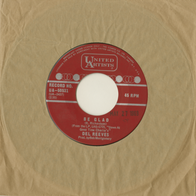 Be Glad / Moccasin Branch