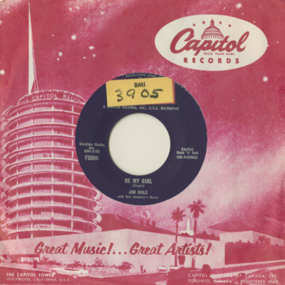 Be My Girl / You Shouldn't Do That (1958)