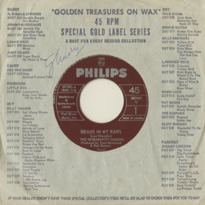 Beans In My Ears / Sailin' Away