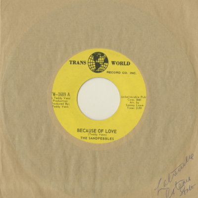 Because Of Love / Love Power (1967)