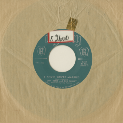 Beer Barrel Polka / I Know You're Married (1957)