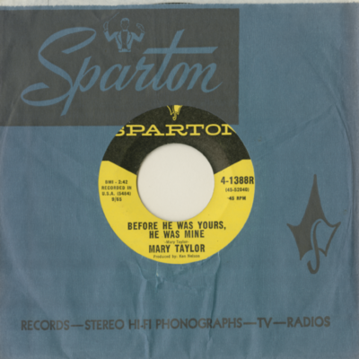 Before He Was Yours He Was Mine / Finders Keepers (1965)