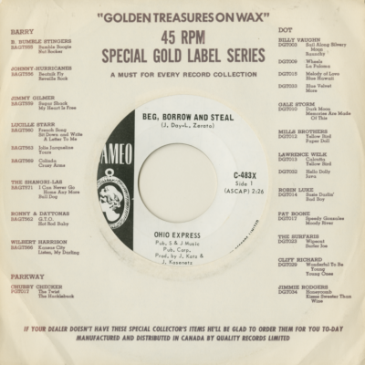 Beg Borrow And Steal / Maybe