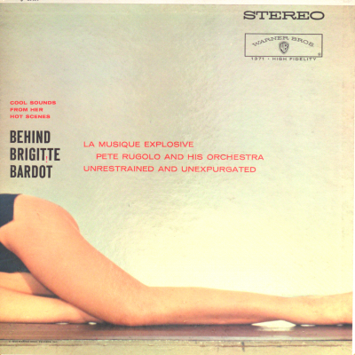 Behind Brigitte Bardot