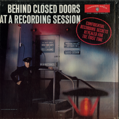 Behind Closed Doors At A Recording Session