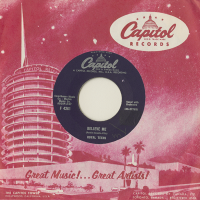 Believe Me / Little Cricket (1959)