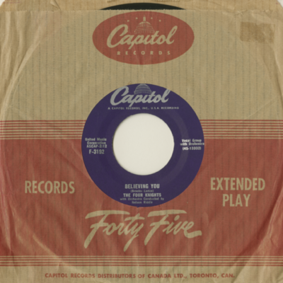 Believing You / Don't Sit Under The Apple Tree With Anyone Else But Me (1955)