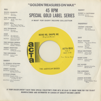 Bend Me Shape Me / Mindrocker