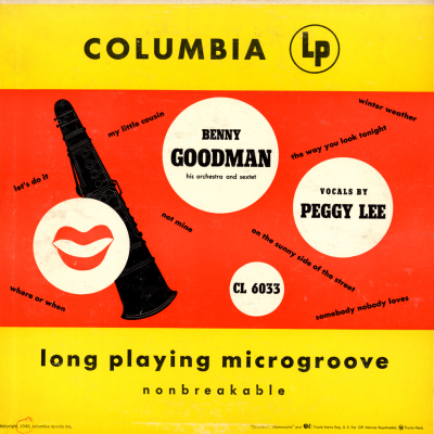 Benny Goodman And Peggy Lee