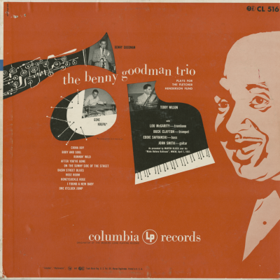 Benny Goodman Trio Plays For The Fletcher Henderson Fund