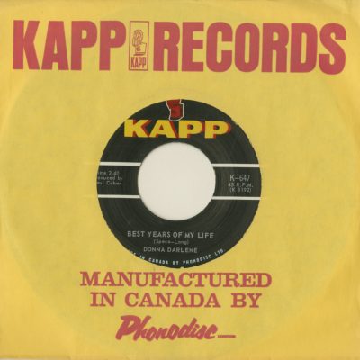 Best Years Of My Life / A Girl With No Future