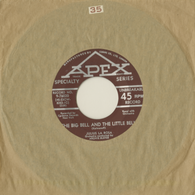 The Big Bell And Little Bell / I Couldn't Believe My Ears