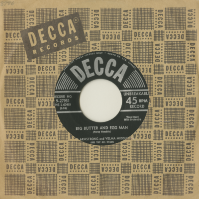 Big Butter And Egg Man / You're The Apple Of My Eye