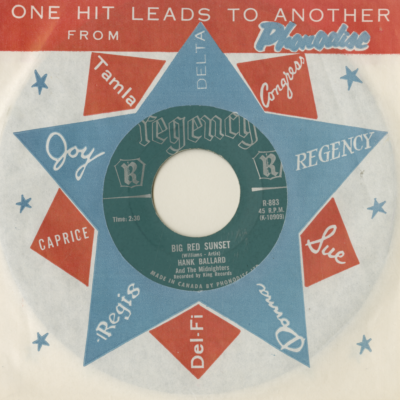 Big Red Sunset / Can't You See I Need A Friend (1961)