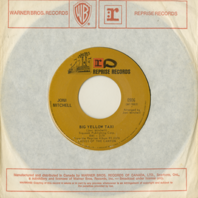 Big Yellow Taxi / Woodstock (1970)