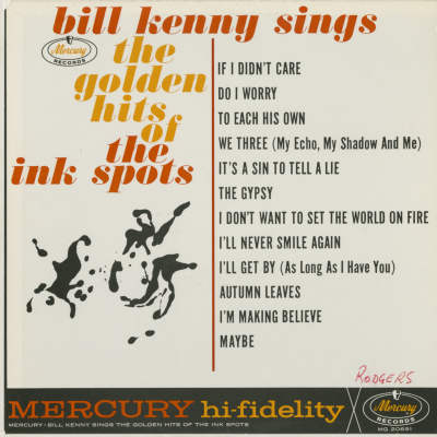 Bill Kenny Sings The Golden Hits Of The Ink Spots