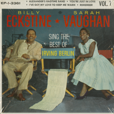 Billy Eckstine Sarah Vaughan Sing The Best Of Irving Berlin Vol I (1957)