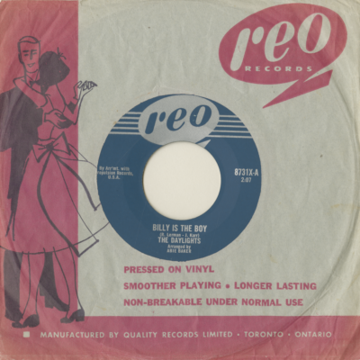 Billy Is The Boy / A Tear Fell From My Eye (1963)