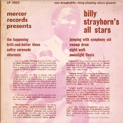 Billy Strayhorn's All Stars (1951)
