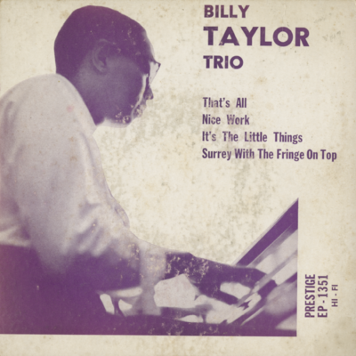 Billy Taylor Trio (1954)