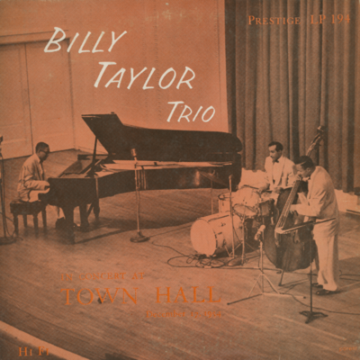 Billy Taylor Trio In Concert At Town Hall, Dec 17, 1954