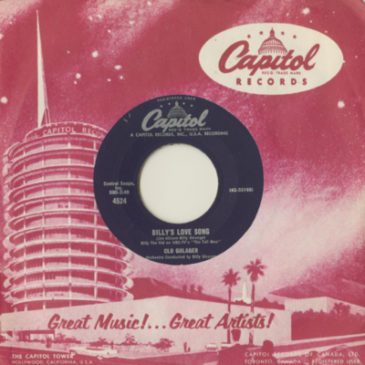 Billy's Love Song / Chiquita Mia (1961)