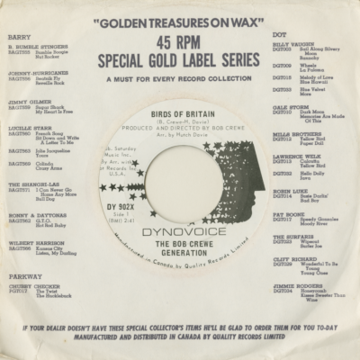 Birds Of Britain / I Will Wait For You