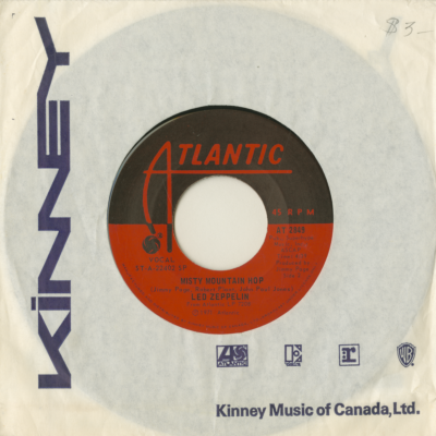 Black Dog / Misty Mountain Hop (1971)